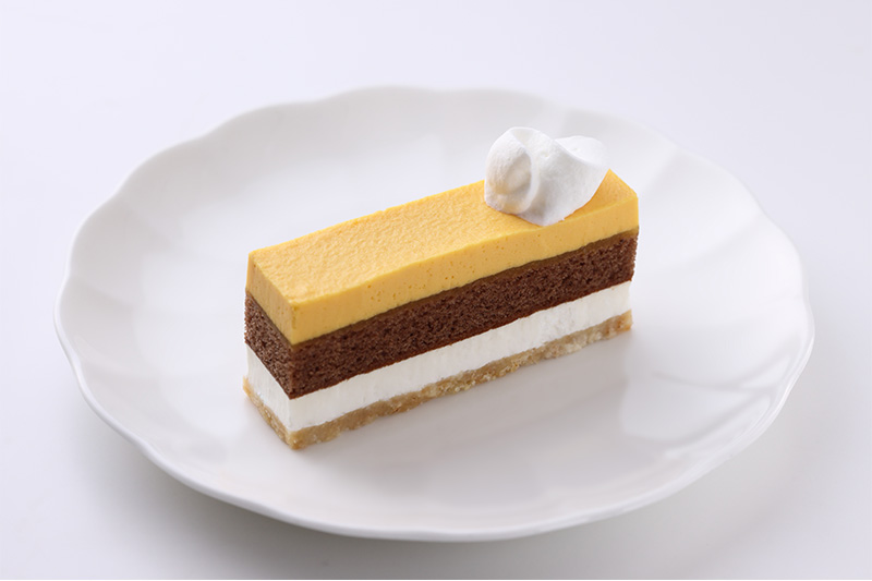 マンゴーとライムのケーキ