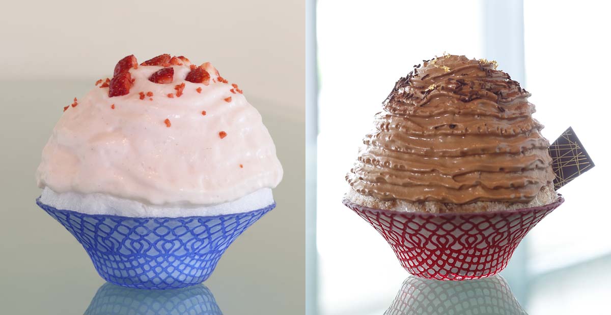 エスプーマかき氷