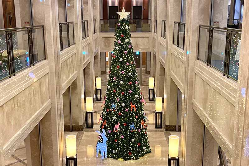 ホテル日航奈良のクリスマス