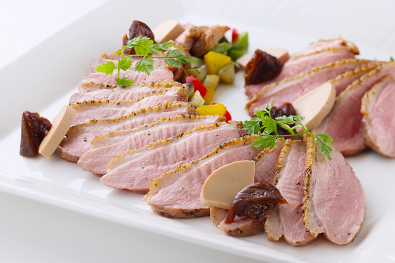 合鴨肉のロースト