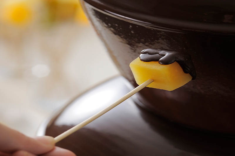 チョコレートフォンデュ