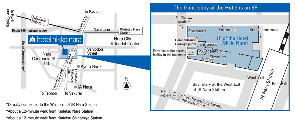 Information on parking facilities