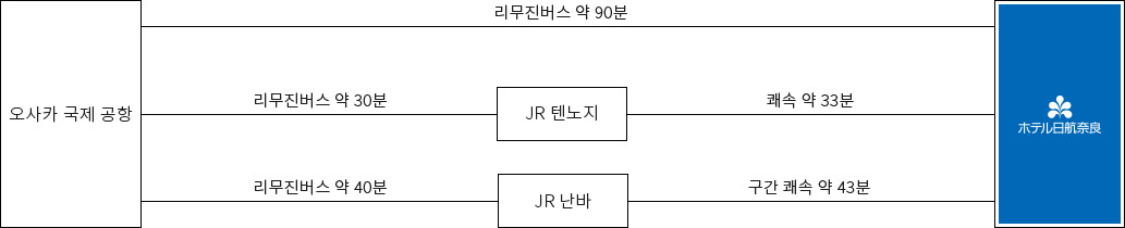 오사카 국제 공항（이타미 공항）에서