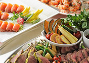 Party dish menu, catering