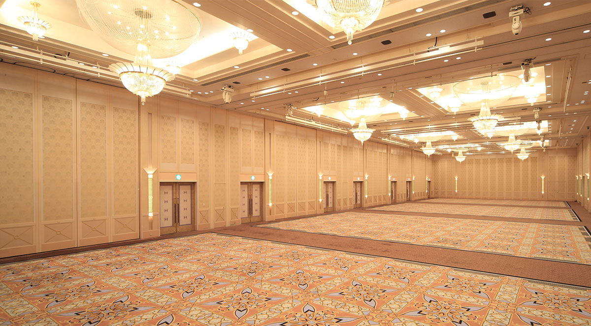 Large banquet halls