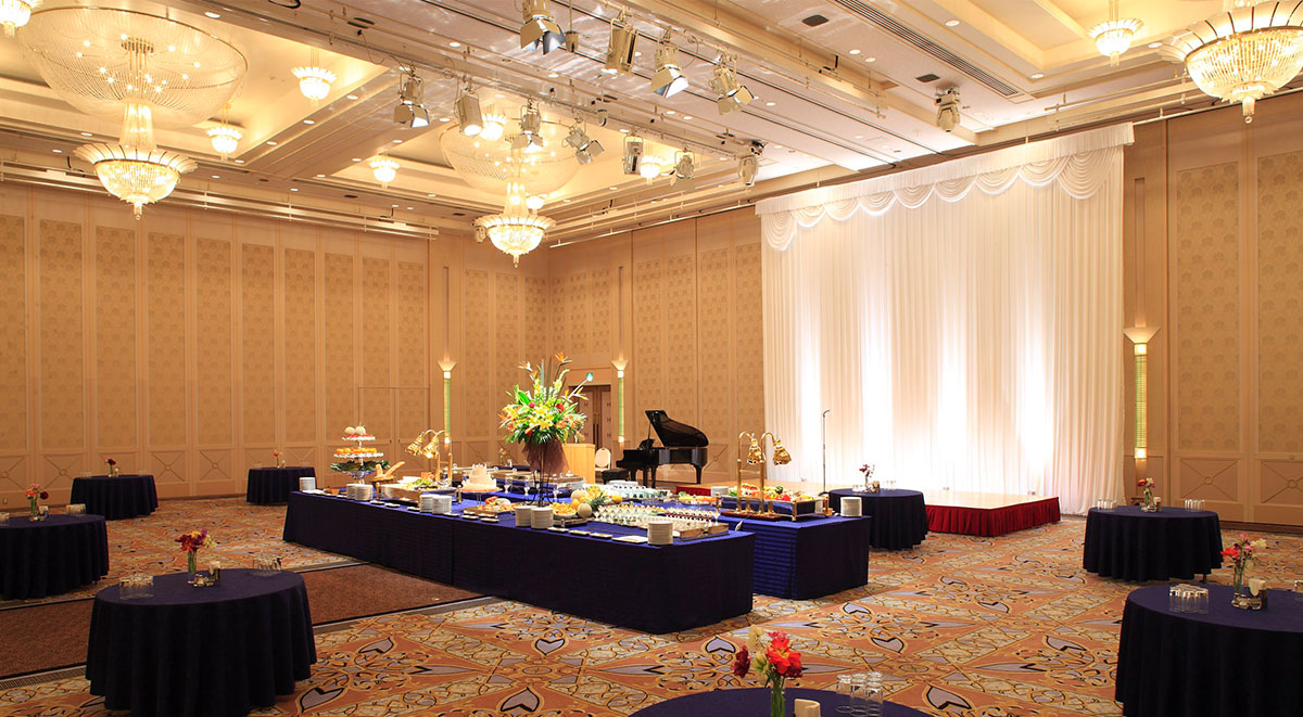 Large banquet halls