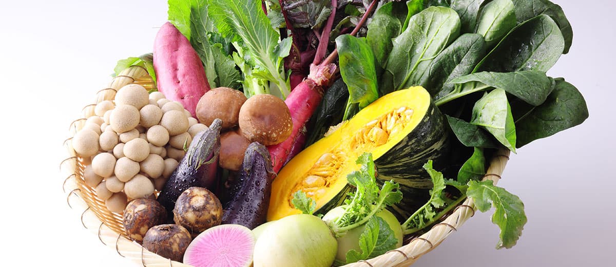Nature's bounty - Nara vegetables