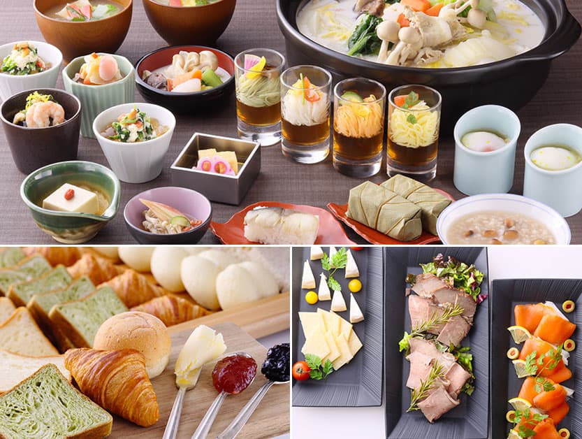 Various Japanese and Western menus