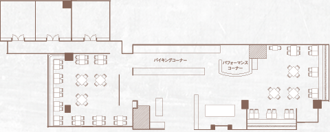 レストラン セリーナ 間取り図