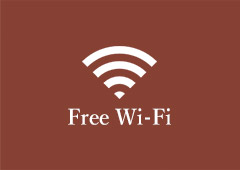 Free Wi-Fi ご利用無料